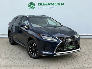 2019 Lexus RX 300 IV Рестайлинг, синий, 4200000 рублей, вид 3