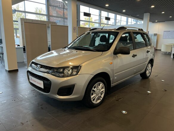 2017 Lada (ВАЗ) Kalina II, серебристый, 450000 рублей - вид 6