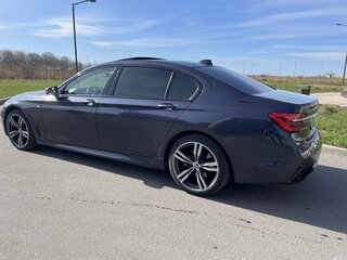 2018 BMW 7 серии Long 730Ld xDrive VI (G11/G12), синий, 3500000 рублей, вид 3