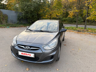 2011 Hyundai Solaris I, серый, 600000 рублей, вид 3