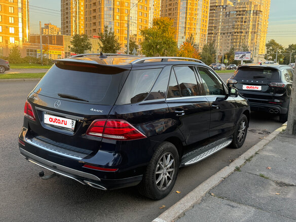 2016 Mercedes-Benz GLE 350 d I (W166), синий, 3500000 рублей - вид 2