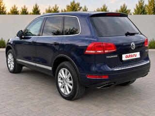 2012 Volkswagen Touareg II, синий, 2200000 рублей, вид 4