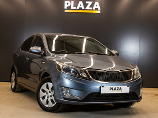 2012 Kia Rio 4-speed III, голубой, 975000 рублей, вид 2