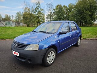 2008 Renault Logan I, синий, 150000 рублей, вид 3