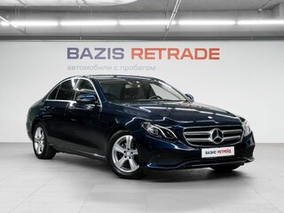 2016 Mercedes-Benz E-Класс 200 V (W213, S213, C238), синий, 2599000 рублей, вид 3