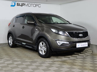 2014 Kia Sportage III Рестайлинг, коричневый, 1099990 рублей, вид 3