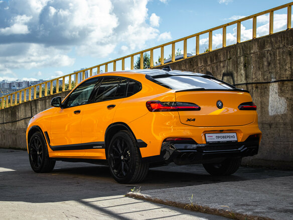 2021 BMW X4 30d II (G02), жёлтый, 4969000 рублей - вид 23