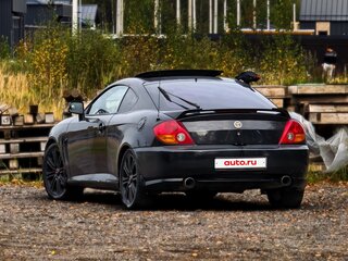 2004 Hyundai Tiburon II (GK), чёрный, 600000 рублей, вид 2