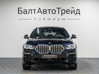 2020 BMW X6 30d III (G06), синий, 7990000 рублей, вид 4