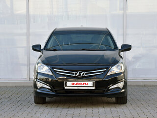 2016 Hyundai Solaris I Рестайлинг, чёрный, 785000 рублей, вид 5