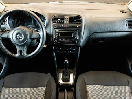 2014 Volkswagen Polo V, белый, 985000 рублей, вид 5