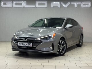 2020 Hyundai Elantra VI (AD) Рестайлинг, серый, 1850000 рублей, вид 1