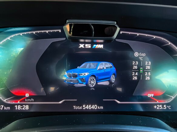 2020 BMW X5 M Competition III (F95), синий, 11990000 рублей - вид 5