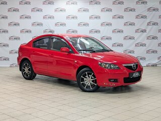 2008 Mazda 3 I (BK) Рестайлинг, красный, 379000 рублей, вид 3