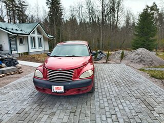 2002 Chrysler PT Cruiser, красный, 200000 рублей, вид 4