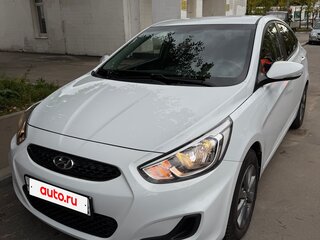 2019 Hyundai Accent IV, белый, 1200000 рублей, вид 3