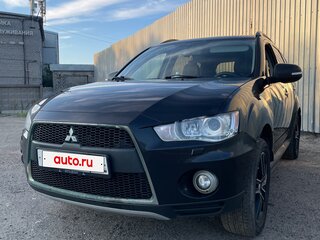 2012 Mitsubishi Outlander II Рестайлинг, чёрный, 1000000 рублей, вид 1