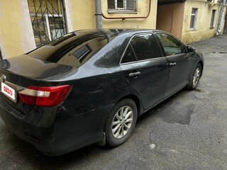 2012 Toyota Camry VII (XV50), чёрный, 1250000 рублей, вид 2