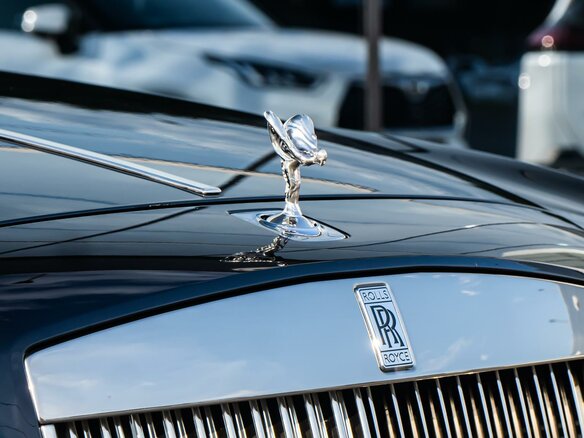 2013 Rolls-Royce Ghost I (Series I), синий - вид 5