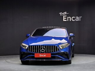 2022 Mercedes-Benz CLS 450 III (C257) Рестайлинг, синий, 8100000 рублей, вид 3