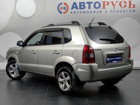 2008 Hyundai Tucson I, серебристый, 928000 рублей, вид 2