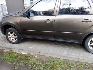 2014 Lada (ВАЗ) Granta I, коричневый, 195000 рублей, вид 4