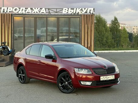 2017 Skoda Octavia III (A7), красный, 1549000 рублей, вид 2