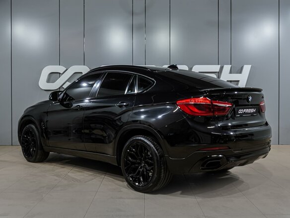 2015 BMW X6 30d II (F16), чёрный, 3999000 рублей - вид 1