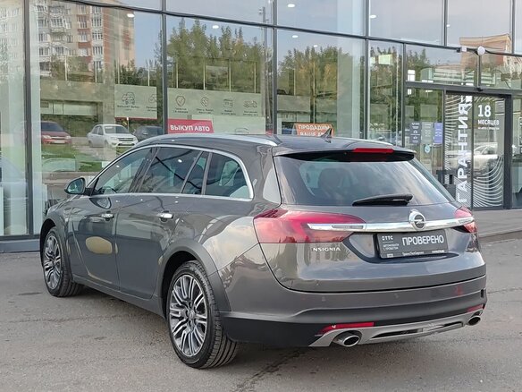 2014 Opel Insignia Country Tourer I Рестайлинг, серый, 950000 рублей - вид 6