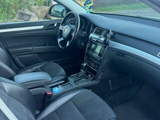 2014 Skoda Superb DSG II Рестайлинг, белый, 899000 рублей, вид 3