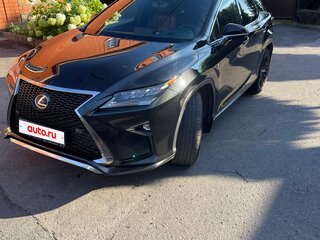2017 Lexus RX 200t IV, чёрный, 3180000 рублей, вид 1