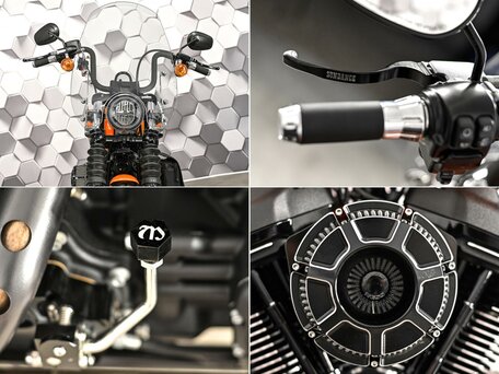 2021 Harley-Davidson Street Bob, оранжевый, 1677000 рублей, вид 1