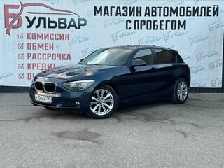 2012 BMW 1 серии 116i II (F20/F21), синий, 910000 рублей, вид 3