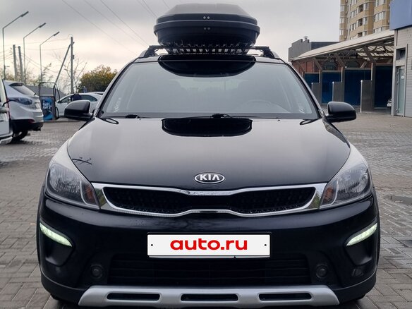 2019 Kia Rio X-Line IV, чёрный, 1540000 рублей - вид 1