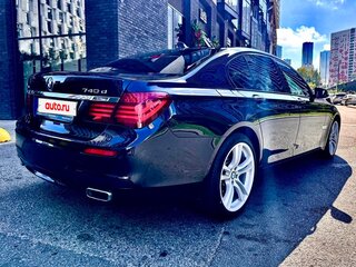 2013 BMW 7 серии 740d xDrive V (F01/F02/F04) Рестайлинг, чёрный, 2600000 рублей, вид 2