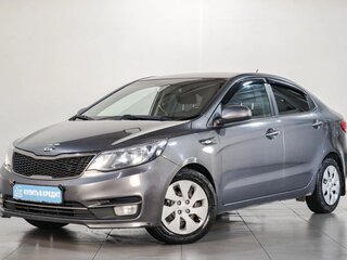 2015 Kia Rio III Рестайлинг, серый, 1049000 рублей, вид 3