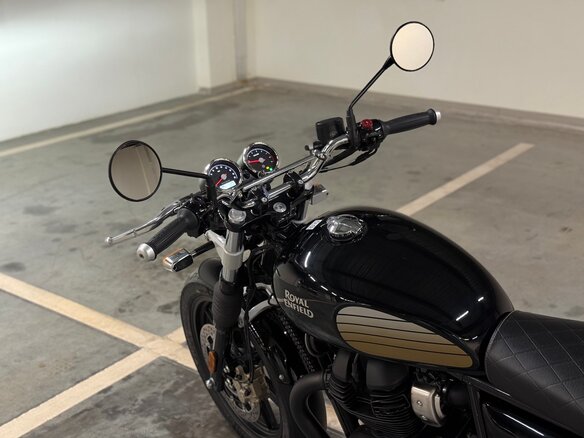 2026 Royal Enfield Interceptor, чёрный, 694000 рублей - вид 8