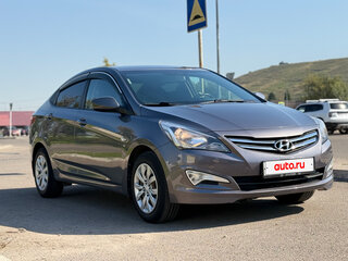 2016 Hyundai Solaris I Рестайлинг, серый, 1050000 рублей, вид 3