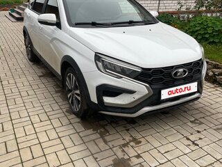 2023 Lada (ВАЗ) Vesta SW Cross I Рестайлинг (NG), белый, 1200000 рублей, вид 1