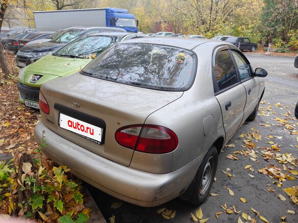 2004 Daewoo Sens I, бежевый, 150000 рублей - вид 6