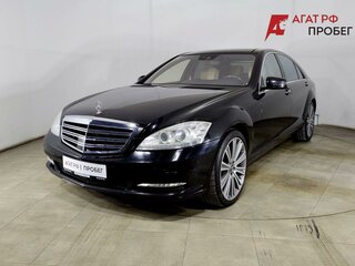 2012 Mercedes-Benz S-Класс 500 V (W221) Рестайлинг, чёрный, 1499000 рублей, вид 3