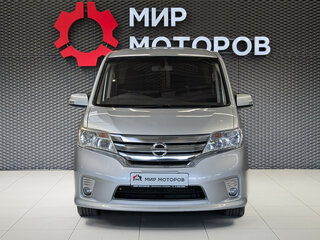 2013 Nissan Serena IV (C26), серебристый, 1320000 рублей, вид 2