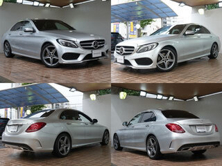 2017 Mercedes-Benz C-Класс 180 9G-TRONIC IV (W205), серебристый, 1550000 рублей, вид 4