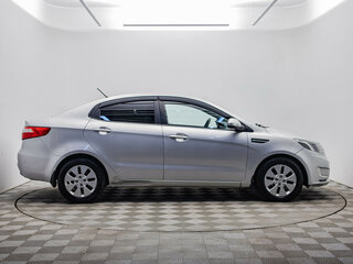 2014 Kia Rio 4-speed III, серый, 1055000 рублей, вид 4