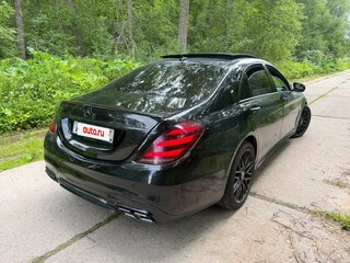 2019 Mercedes-Benz S-Класс 350 d Long VI (W222, C217) Рестайлинг, чёрный, 4500000 рублей, вид 4