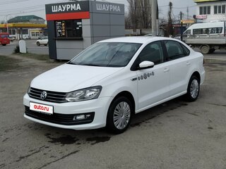 2018 Volkswagen Polo V Рестайлинг, белый, 1500000 рублей, вид 1