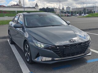 2022 Hyundai Elantra VII (CN7), серый, 1650000 рублей, вид 4