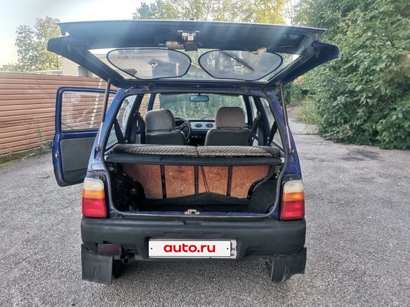 2002 Lada (ВАЗ) 1111 Ока СеАЗ, синий, 130000 рублей - вид 8