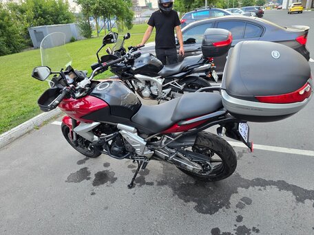 2012 Kawasaki Versys 650, красный, 400000 рублей, вид 5