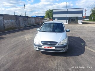 2009 Hyundai Getz I Рестайлинг, серебристый, 370000 рублей, вид 1